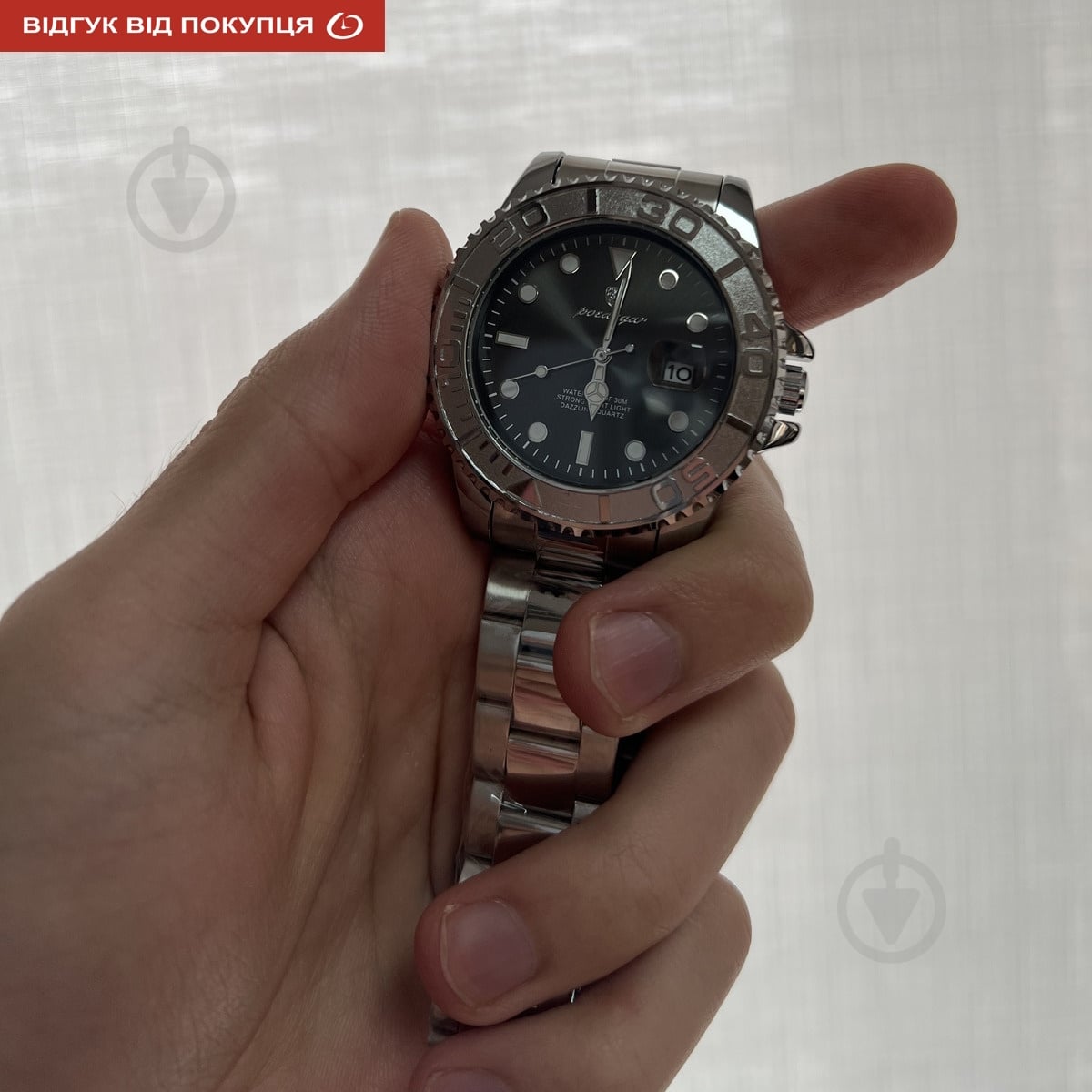 Наручний годинник Pilot Poedagar silver (1800) - фото 3