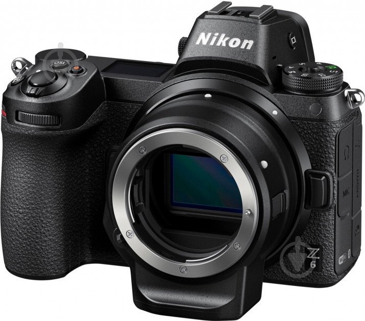 Фотокамера Nikon Z 6 + FTZ Adapter Kit black - фото 1 Фотокамера Nikon Z 6 + FTZ Adapter Kit black - фото 1