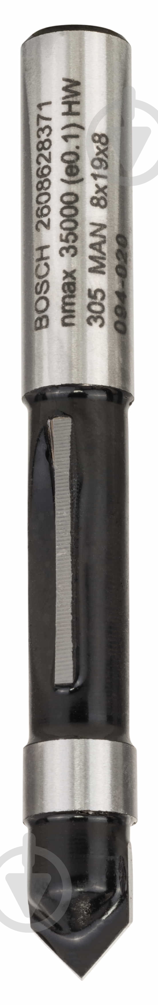 Фреза Bosch копіювальна Std S8 / D8 / L19 2608628371 - фото 1