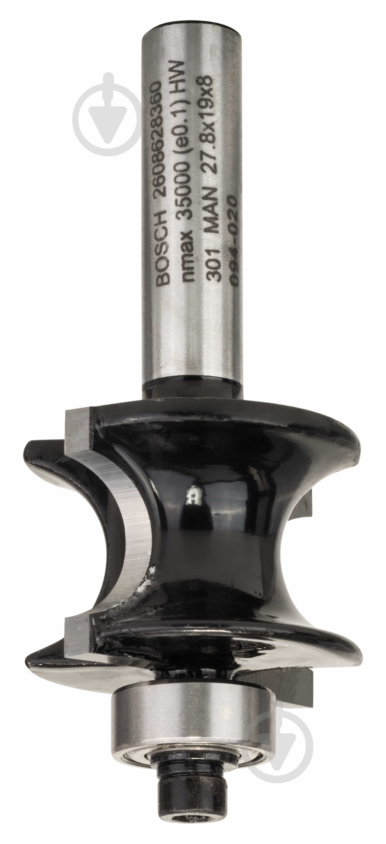 Фреза полукруглая Bosch Std S8 / R6 / L19 2608628360 - фото 1 Фреза полукруглая Bosch Std S8 / R6 / L19 2608628360 - фото 1