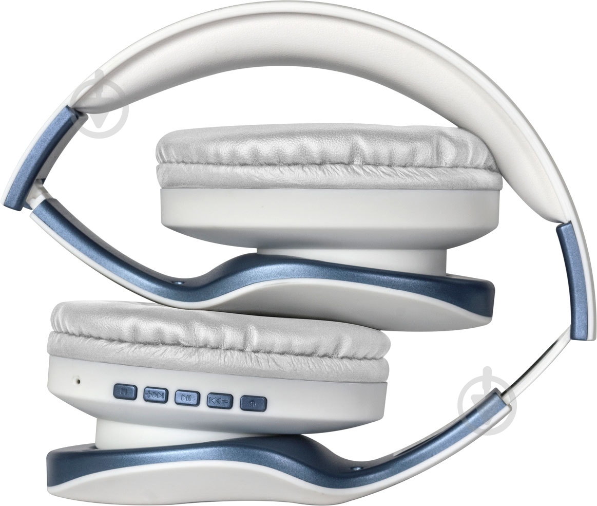 Bluetooth-гарнітура Defender FreeMotion B525 white/blue 63526 - фото 3 Bluetooth-гарнітура Defender FreeMotion B525 white/blue 63526 - фото 3