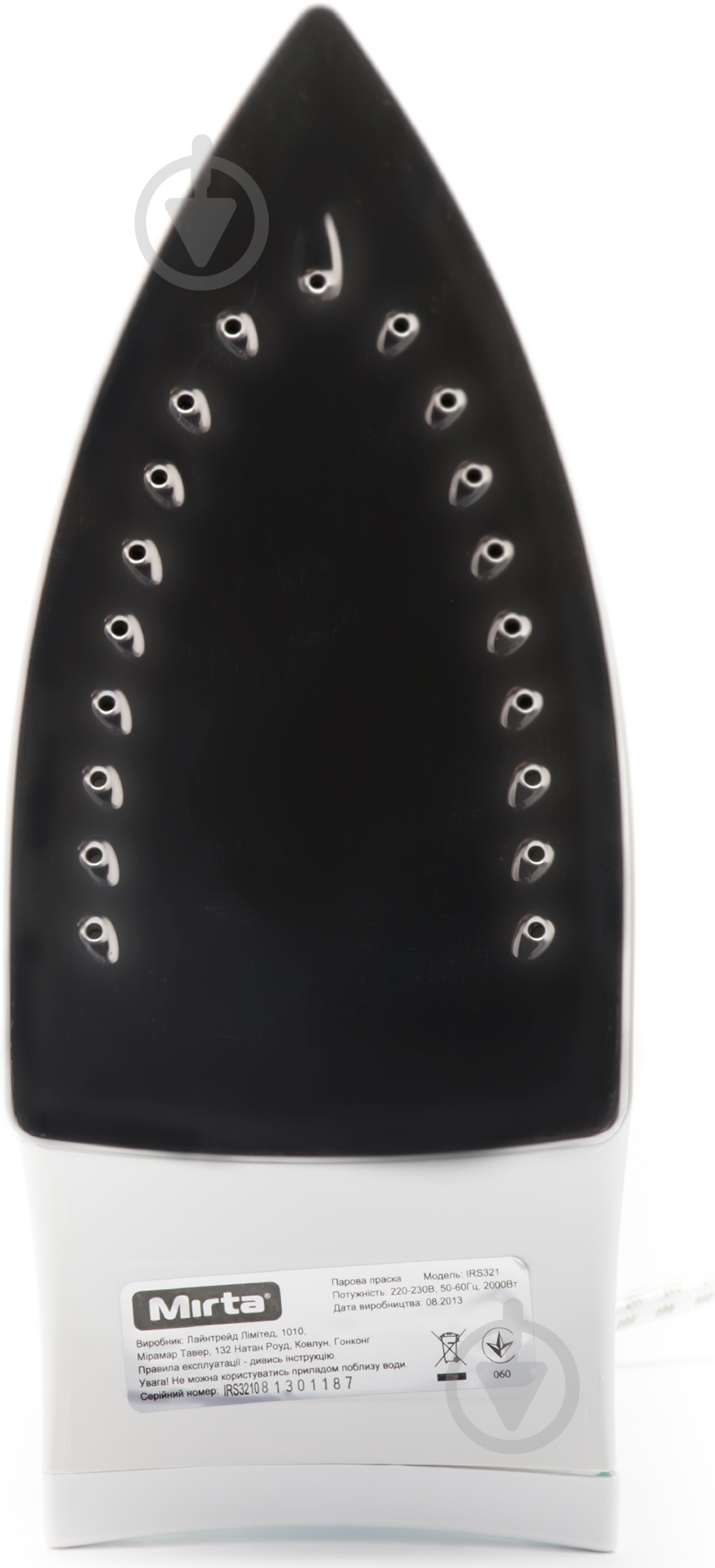 Утюг Mirta IRS321 - фото 4