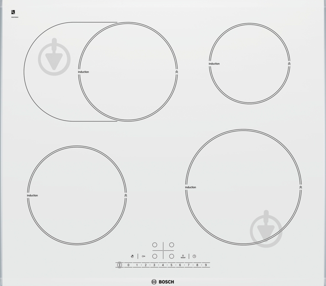 Варочная поверхность индукционная Bosch PIB 672F17E - фото 1 Варочная поверхность индукционная Bosch PIB 672F17E - фото 1