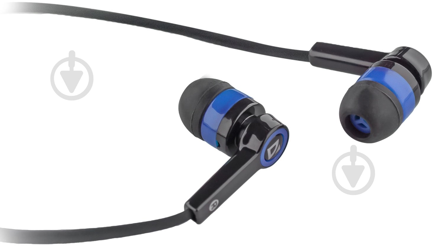 Наушники Defender Pulse 420 black/blue 63423 - фото 2