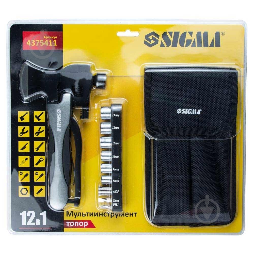 Мультитул Sigma 4375411 - фото 7 Мультитул Sigma 4375411 - фото 7