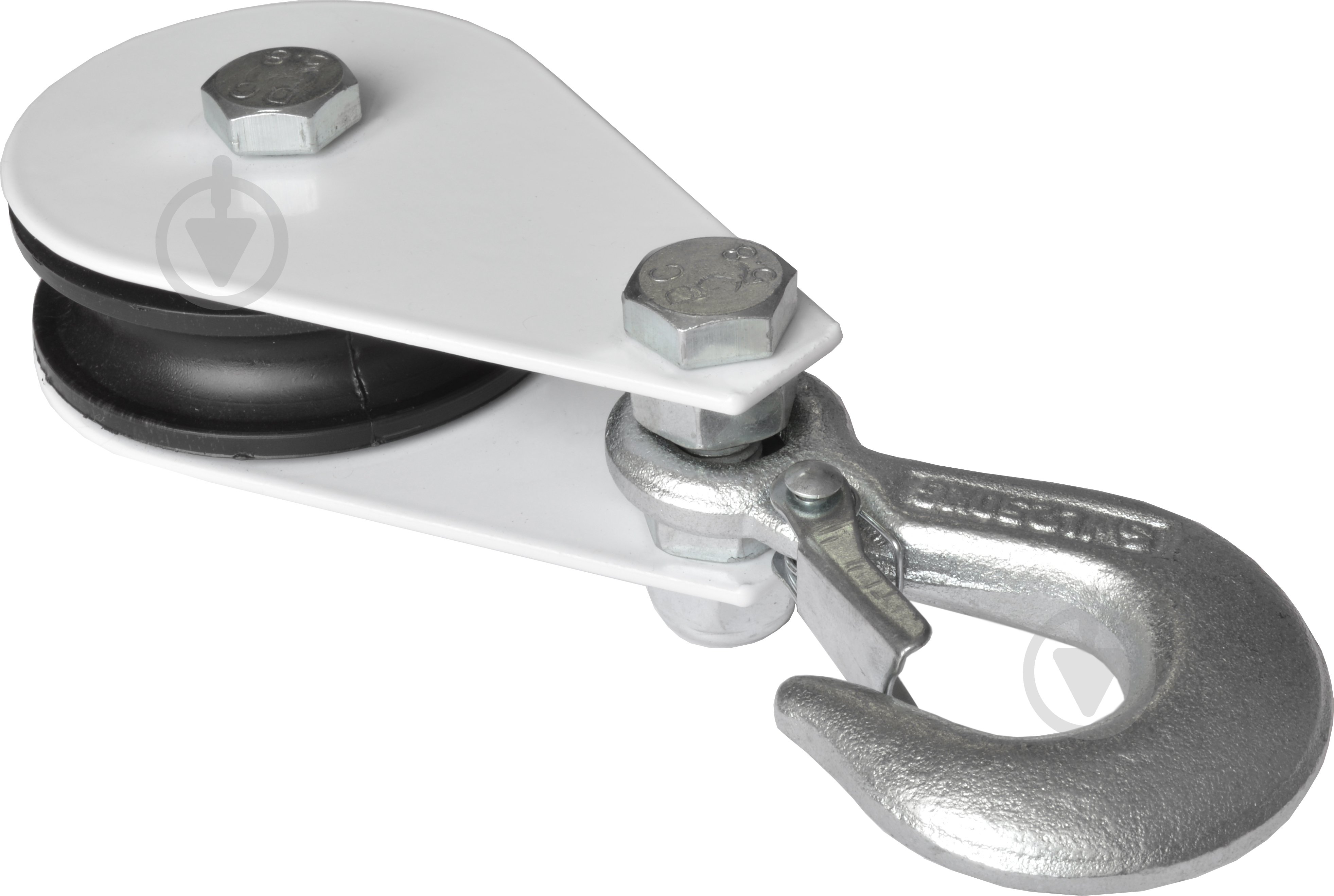 Блок одинарный 68 мм с гаком - фото 2