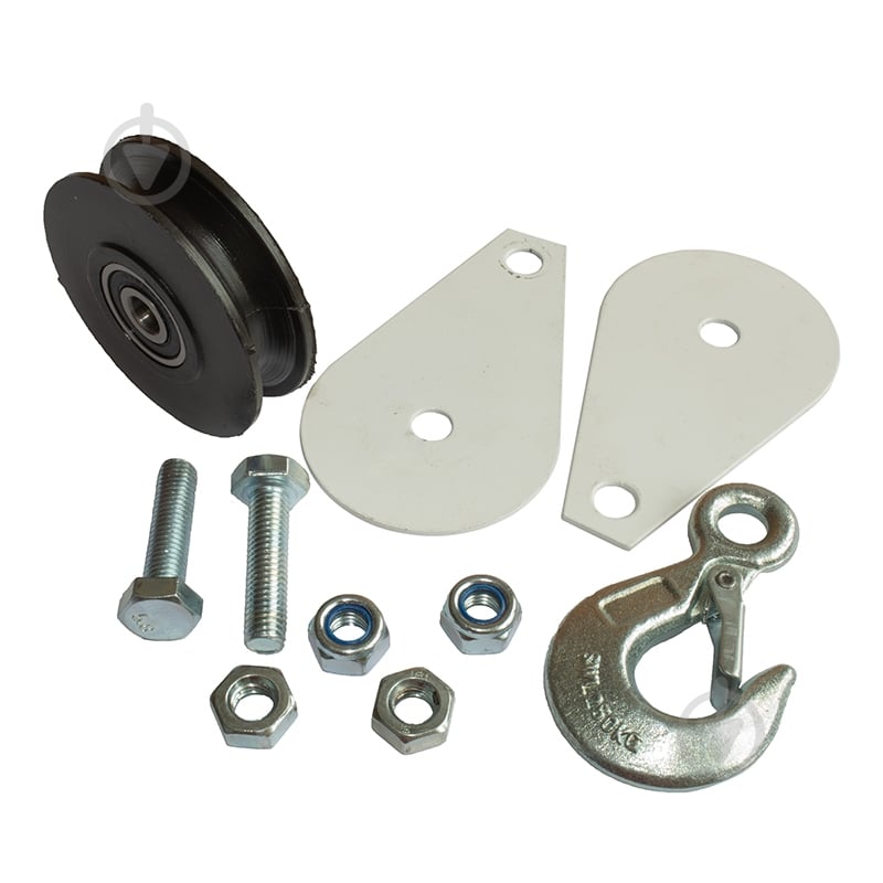 Блок одинарный 68 мм с гаком - фото 3