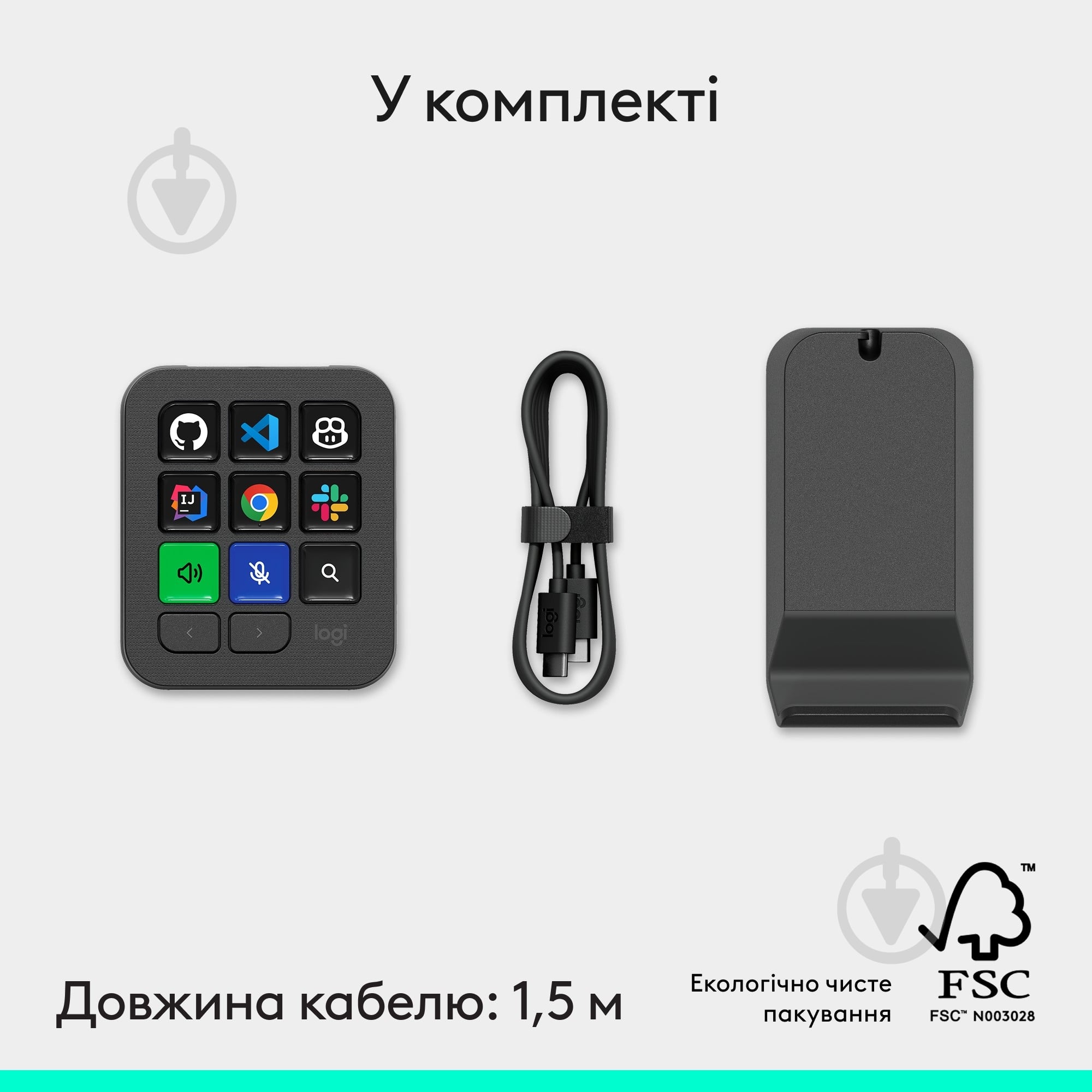 Игровая консоль Logitech MX Keypad USB Graphite (L920-013891) - фото 11