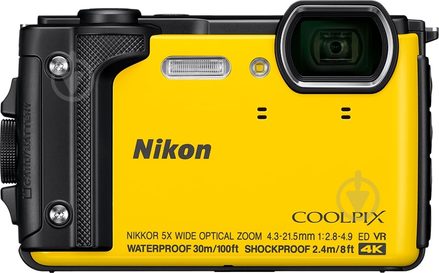 Фотокамера Nikon Coolpix W300 yellow - фото 1 Фотокамера Nikon Coolpix W300 yellow - фото 1