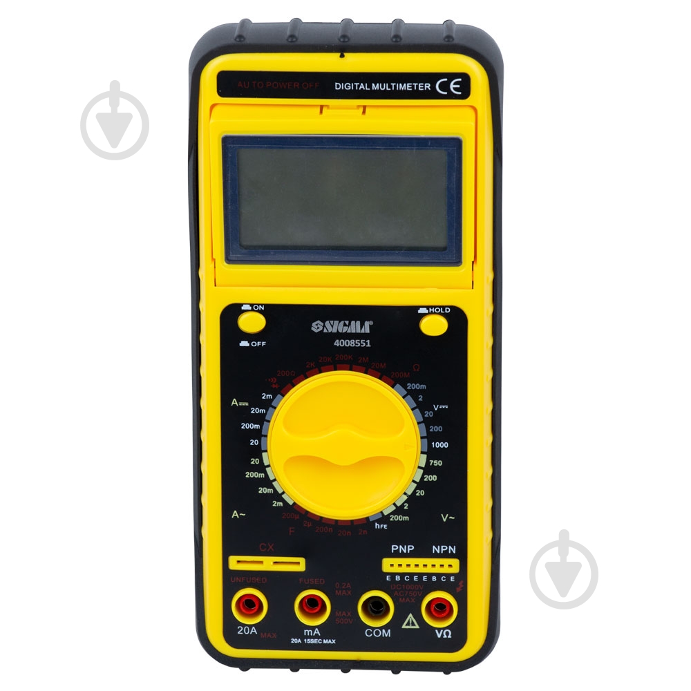 Мультиметр цифровой Sigma профи 4008551 - фото 1 Мультиметр цифровой Sigma профи 4008551 - фото 1