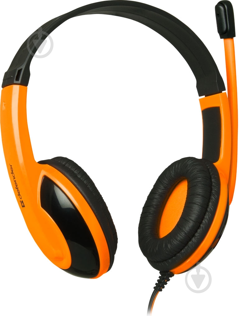 Гарнітура Defender Warhead G-120 black/orange 64099 - фото 2