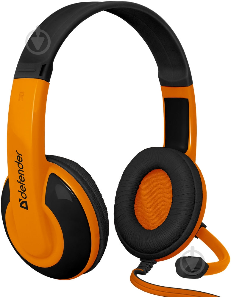 Гарнітура Defender Warhead G-120 black/orange 64099 - фото 1