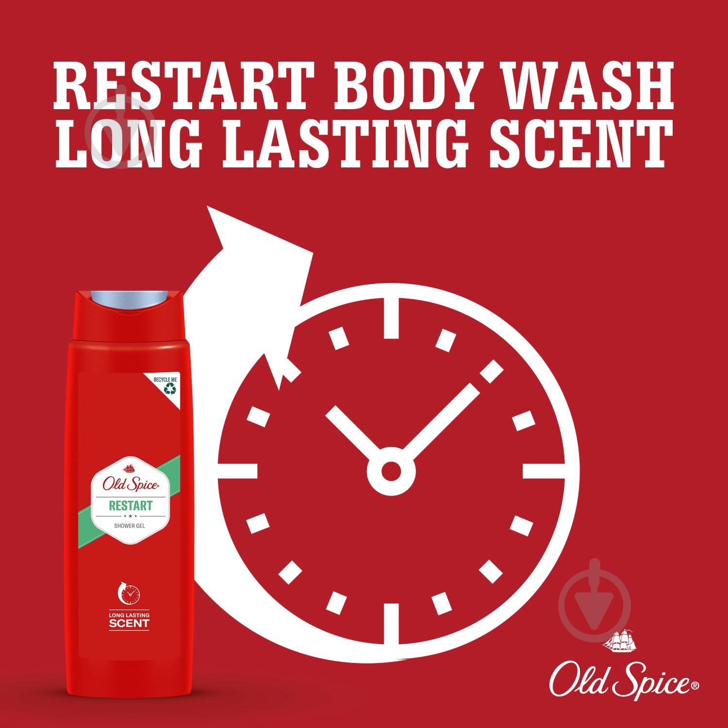 Гель для душа Old Spice Restart 400 мл - фото 4