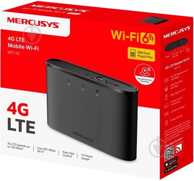 Точка доступа Mercusys MT110 4G LTE (MT110) - фото 4 Точка доступа Mercusys MT110 4G LTE (MT110) - фото 4