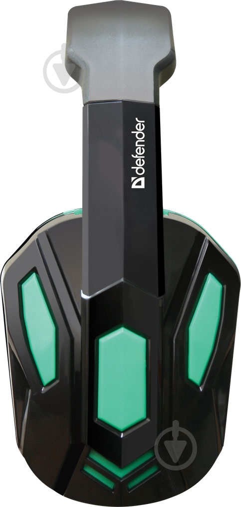 Гарнитура Defender Warhead G-275 black/green 64122 - фото 3