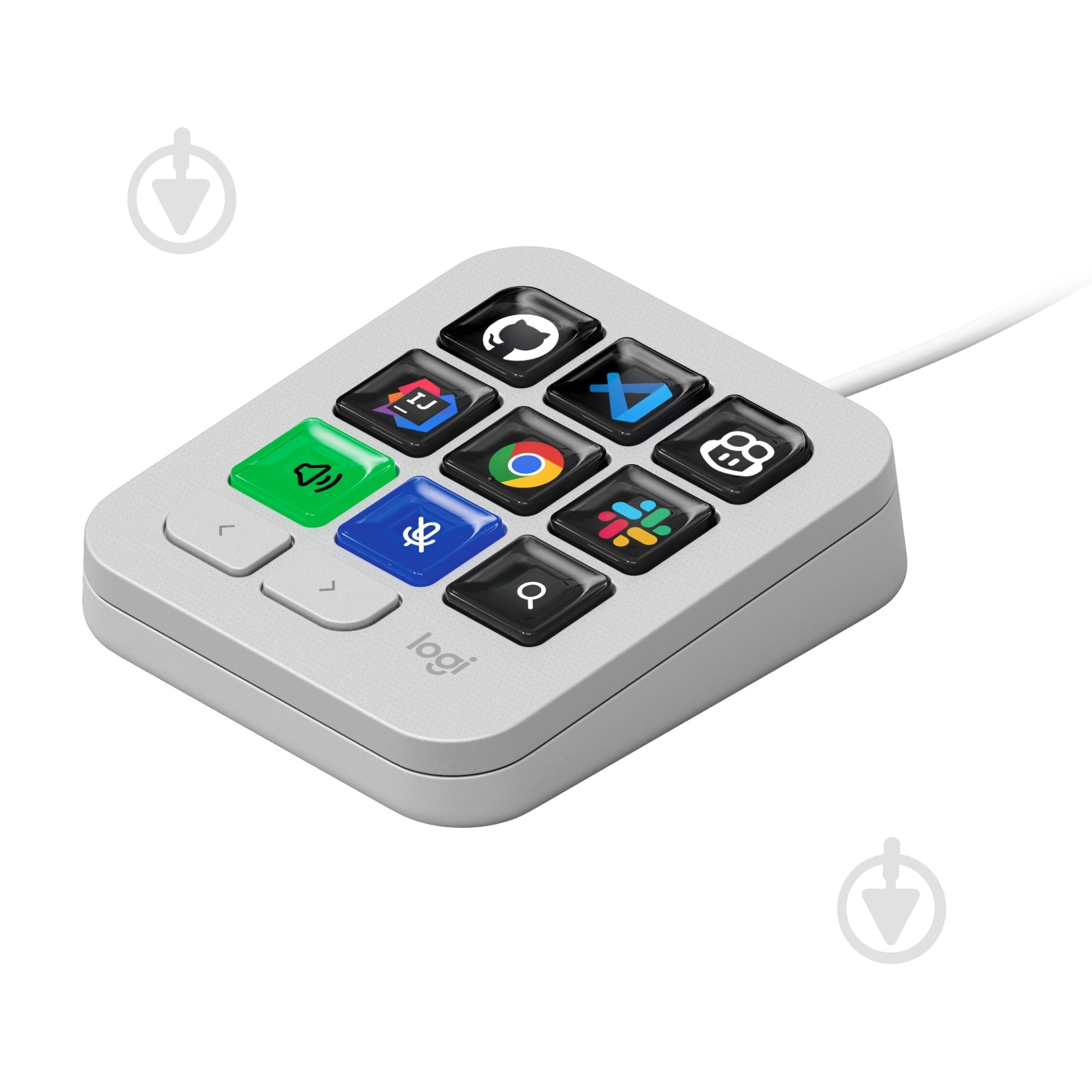 Ігрова консоль Logitech MX Keypad USB Pale Grey (L920-013892) - фото 1 Ігрова консоль Logitech MX Keypad USB Pale Grey (L920-013892) - фото 1