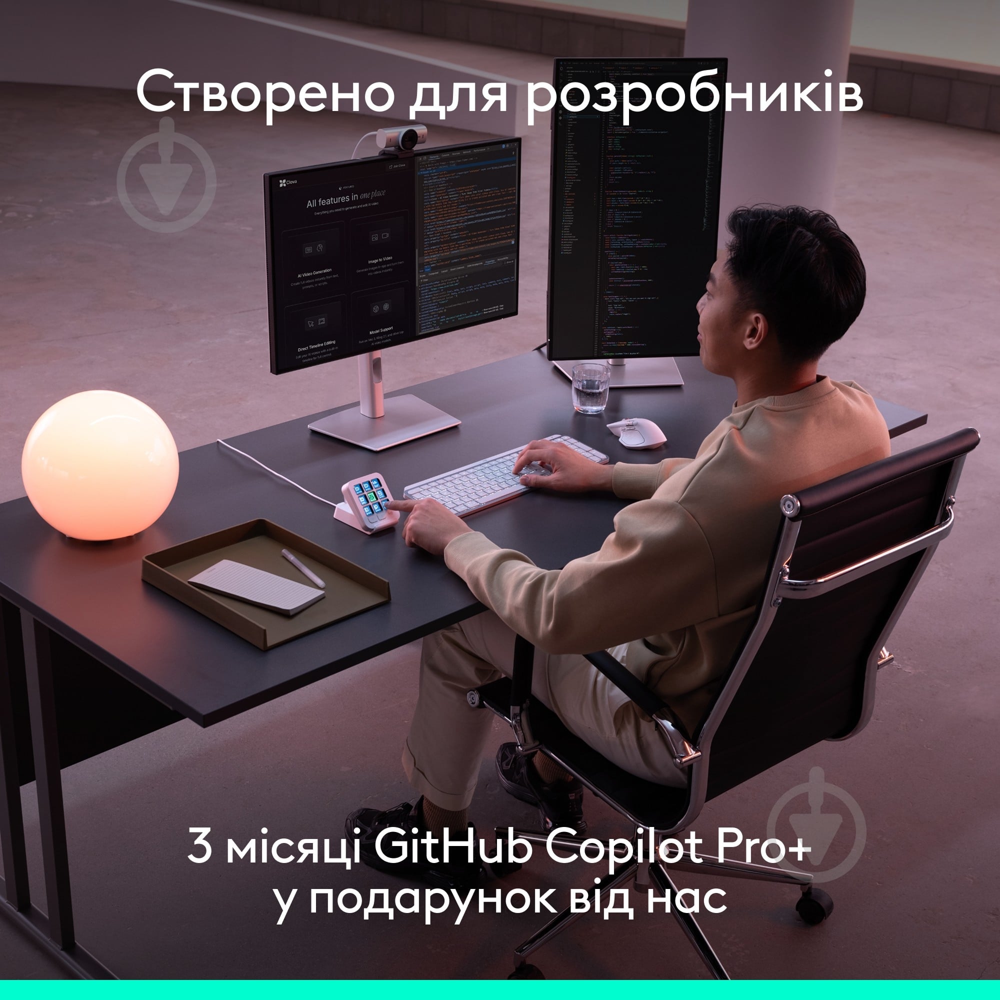 Ігрова консоль Logitech MX Keypad USB Pale Grey (L920-013892) - фото 3 Ігрова консоль Logitech MX Keypad USB Pale Grey (L920-013892) - фото 3