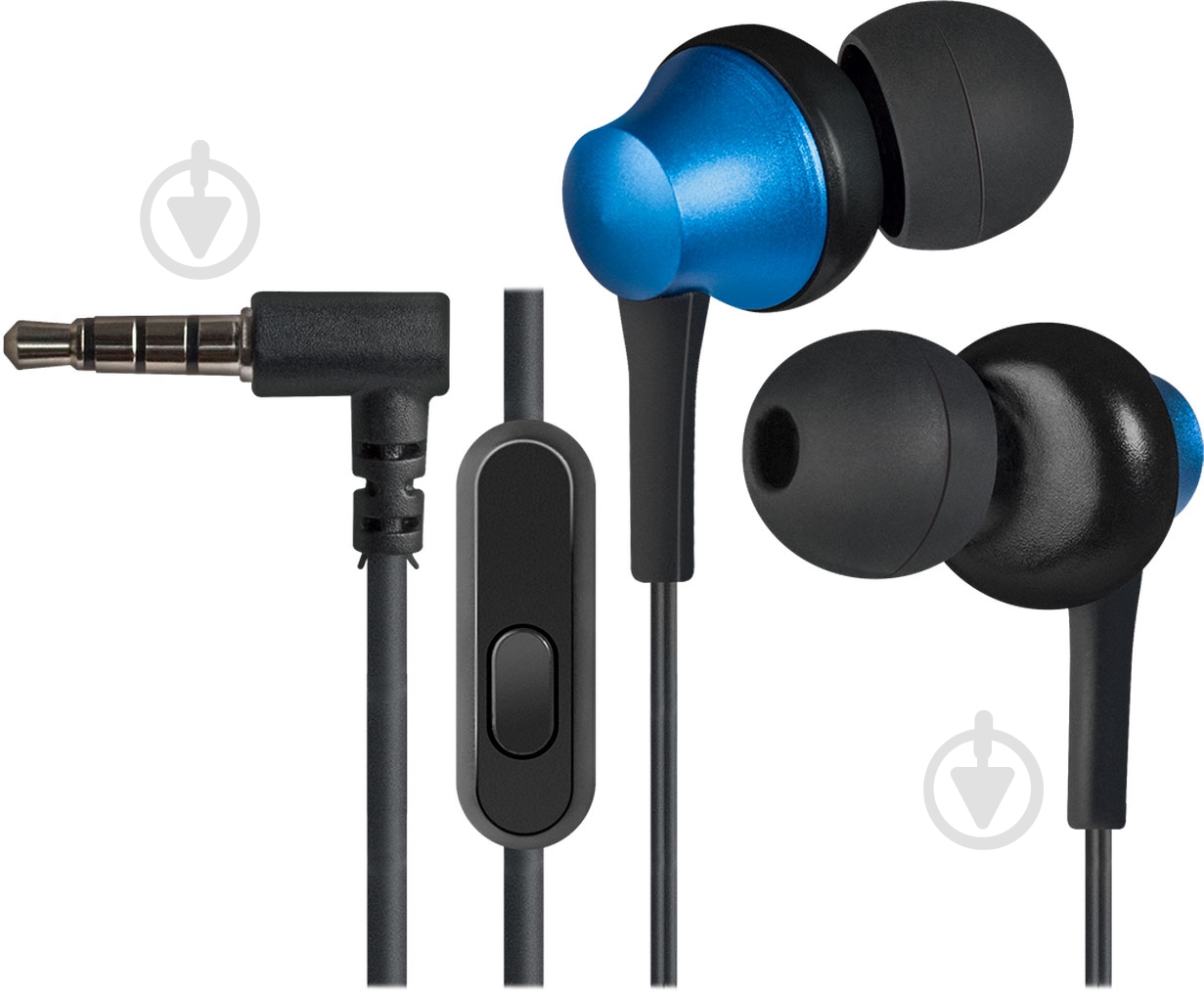 Наушники Defender Pulse 470 black/blue 63471 - фото 1