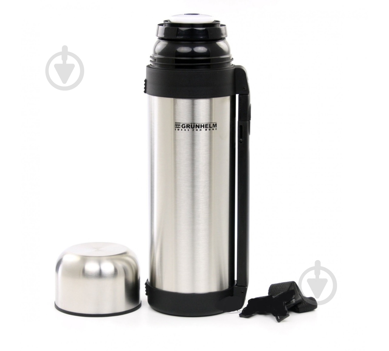 Термос туристический Grunhelm 1500 мл GVF1501 - фото 1 Термос туристический Grunhelm 1500 мл GVF1501 - фото 1