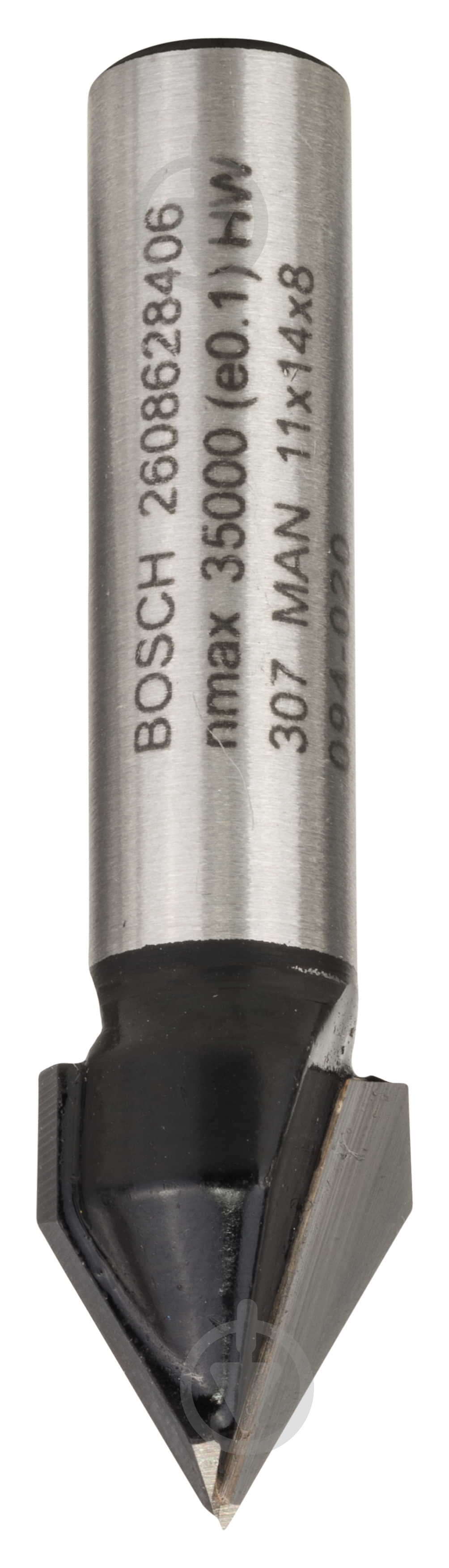 Фреза V-образная Bosch Std S8 / D11 / L14 / 60 ° 2608628406 - фото 1 Фреза V-образная Bosch Std S8 / D11 / L14 / 60 ° 2608628406 - фото 1