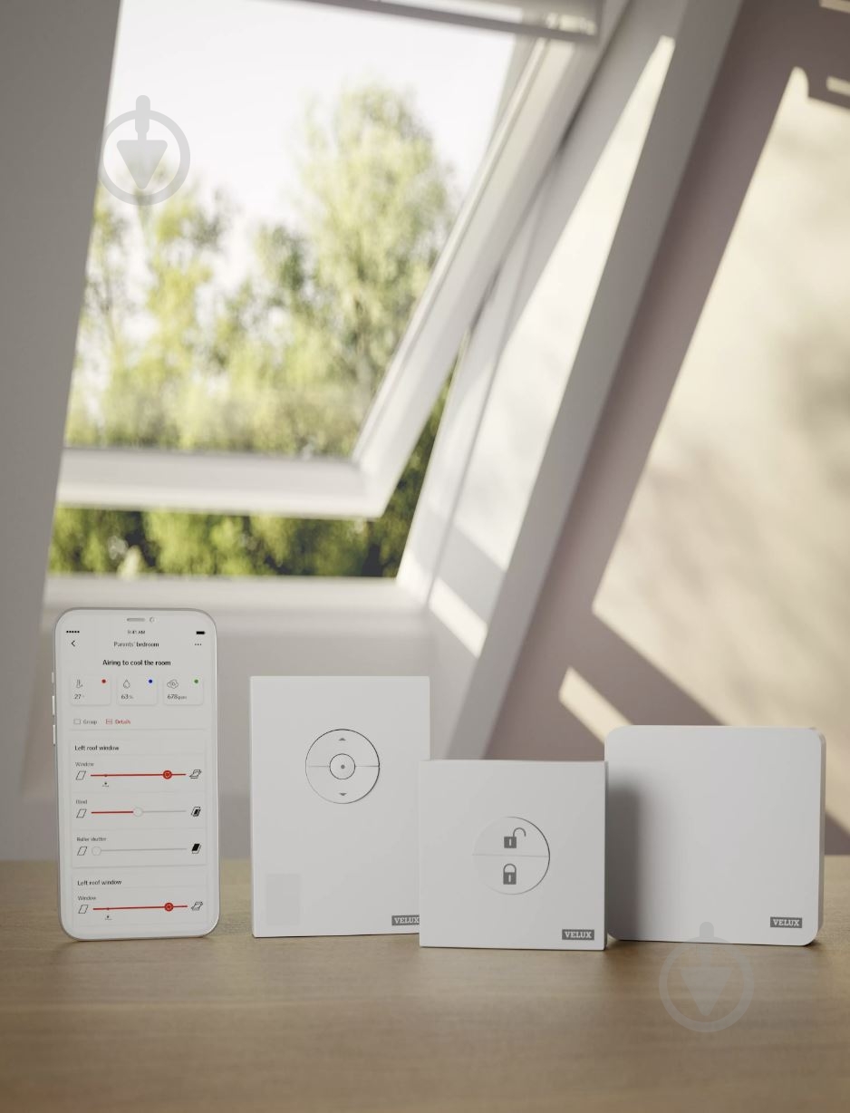 Комплект модернізації Velux Active KIX 300 EU базовий для контролю мікроклімату - фото 3 Комплект модернізації Velux Active KIX 300 EU базовий для контролю мікроклімату - фото 3