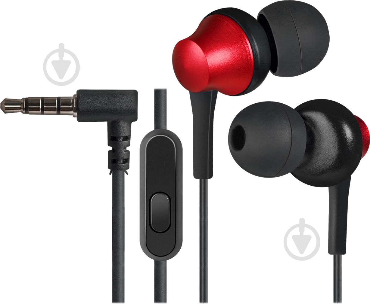 Наушники Defender Pulse 470 black/red 63472 - фото 1