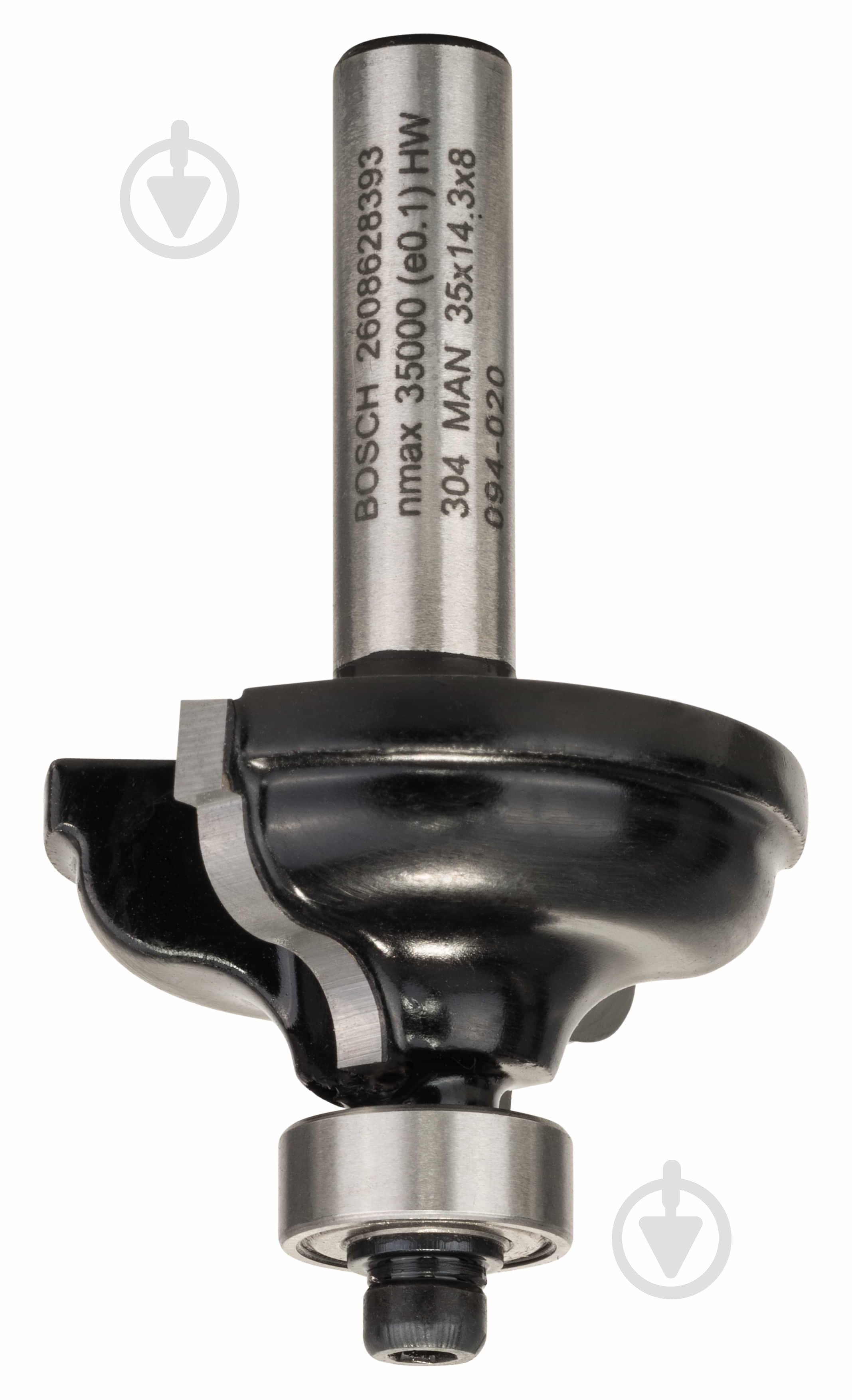 Фреза профильная Bosch A Std S8 / R4,8 / B11 / L14,3 2608628393 - фото 1