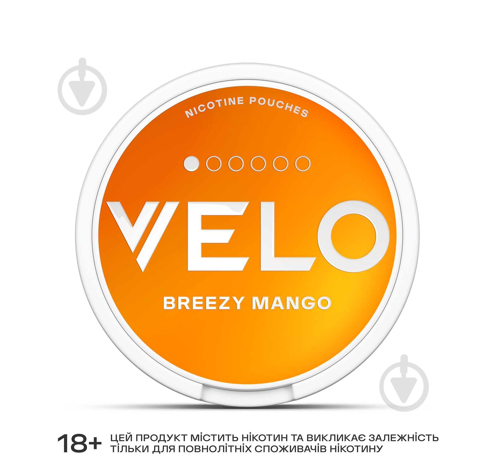 Нікотинові паучі Velo Breezy Mango - фото 3