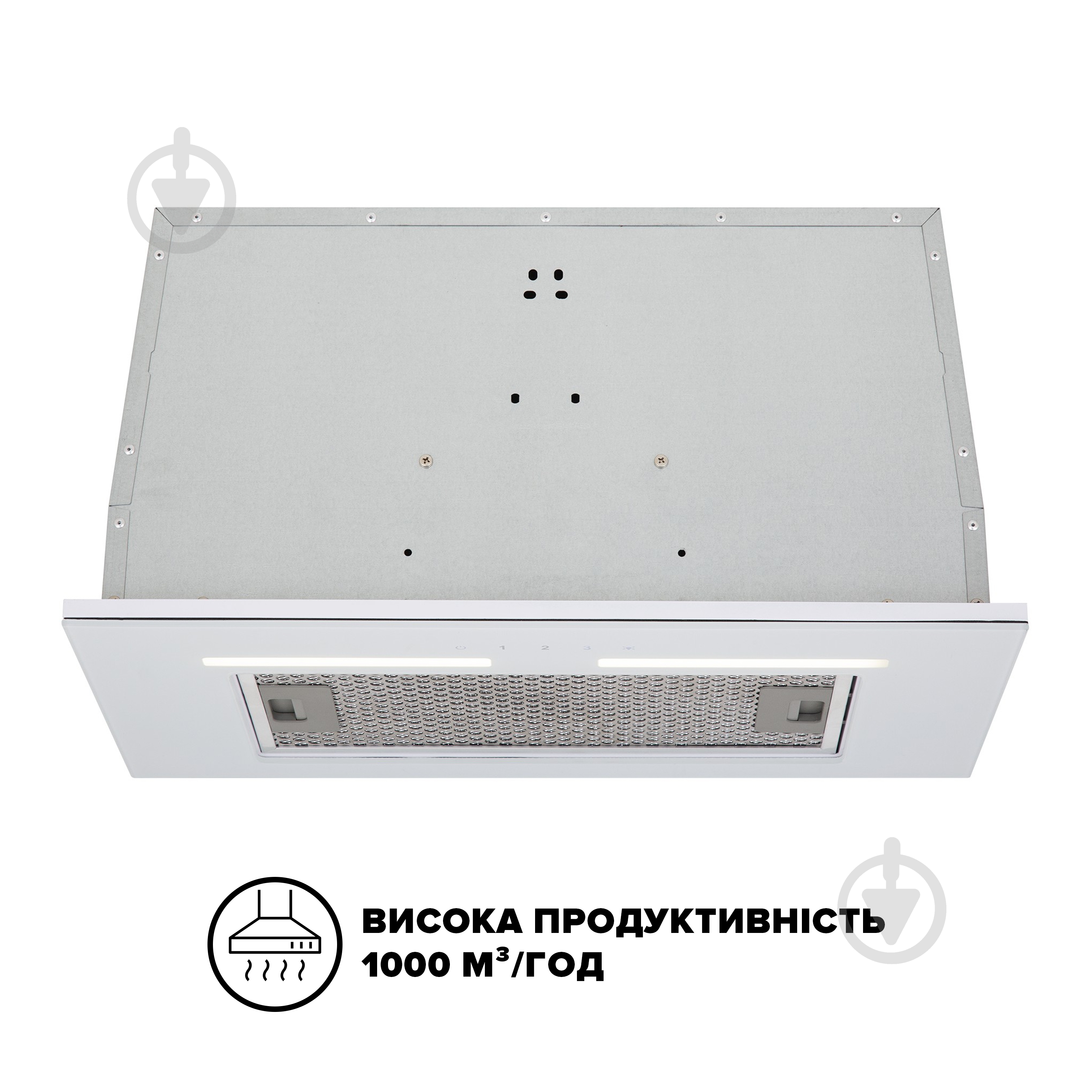 Витяжка Interline SWAY WH A/60 GL/S - фото 2