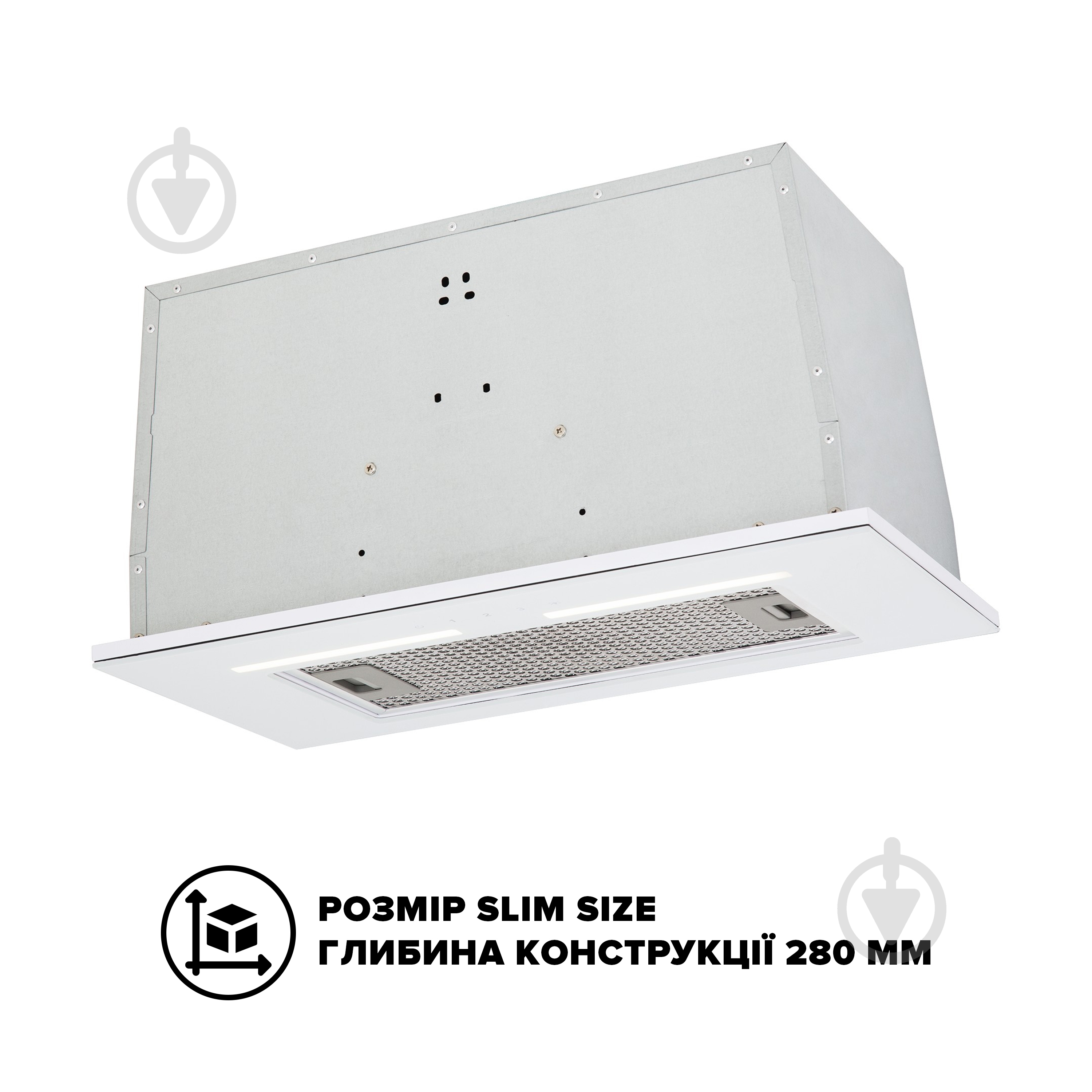 Витяжка Interline SWAY WH A/60 GL/S - фото 7