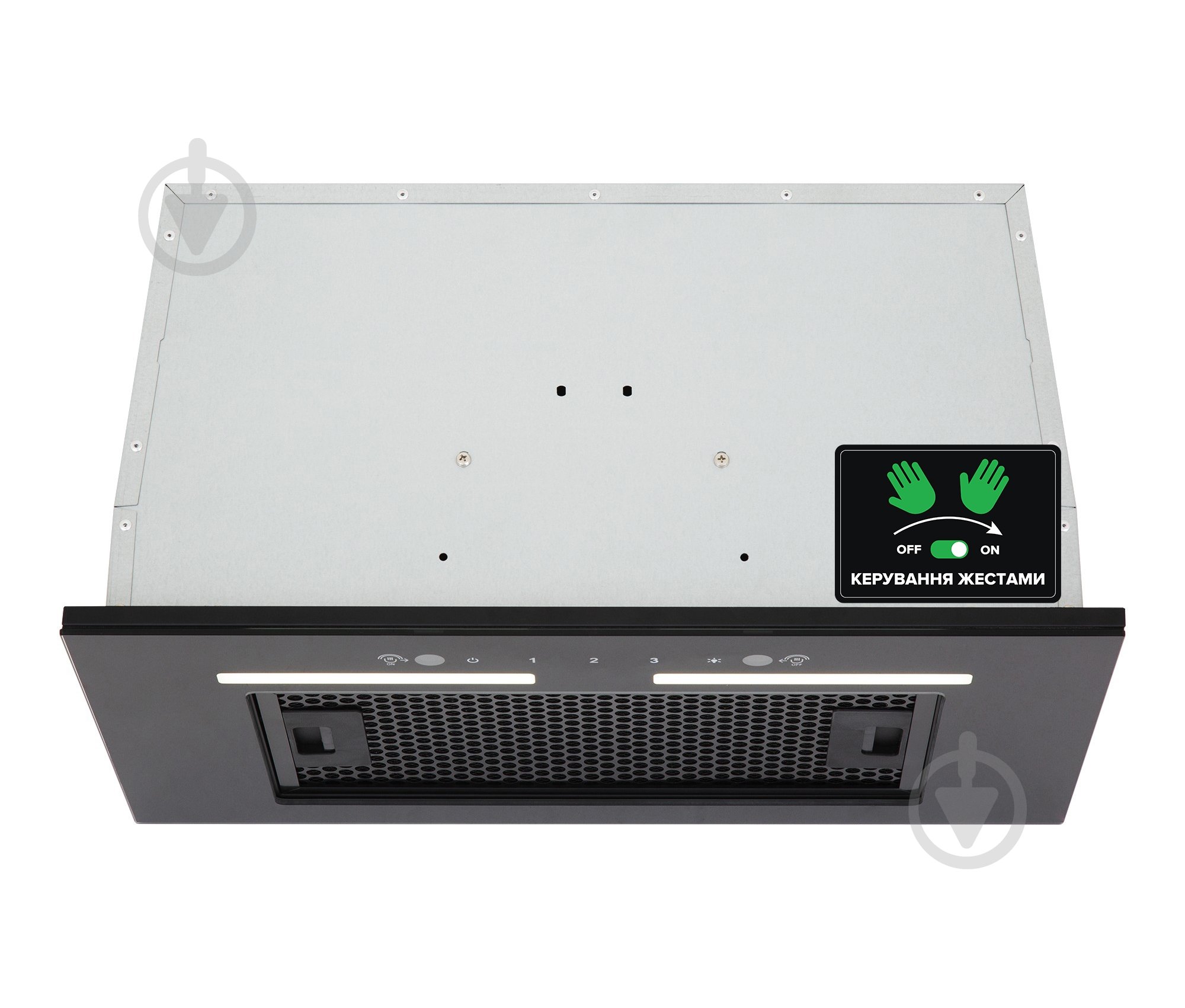 Вытяжка Interline WIND BL A/60/GL/ST - фото 1