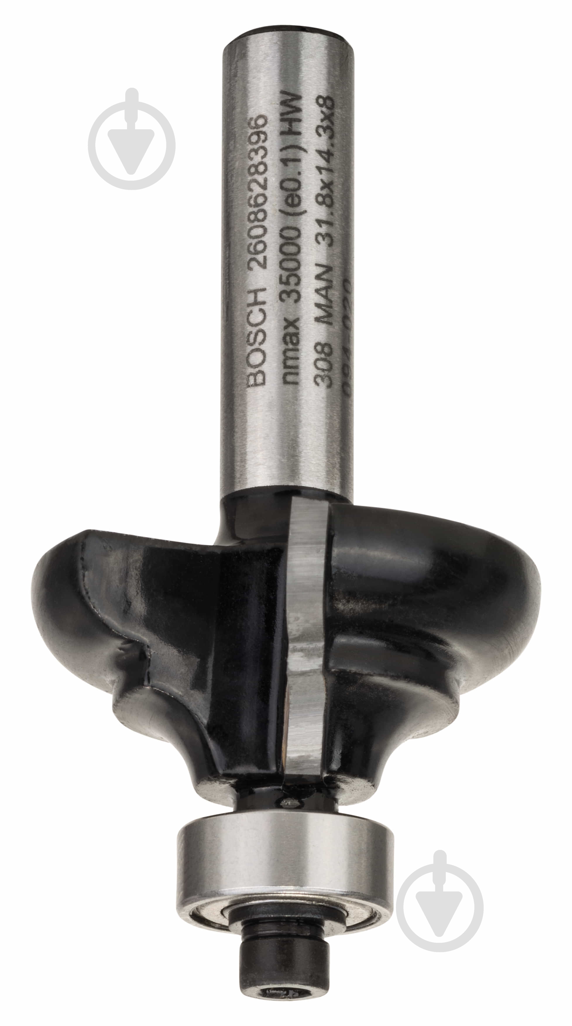 Фреза профільна Bosch C Std S8 / R4,8 / B9,5 / L14 2608628396 - фото 1