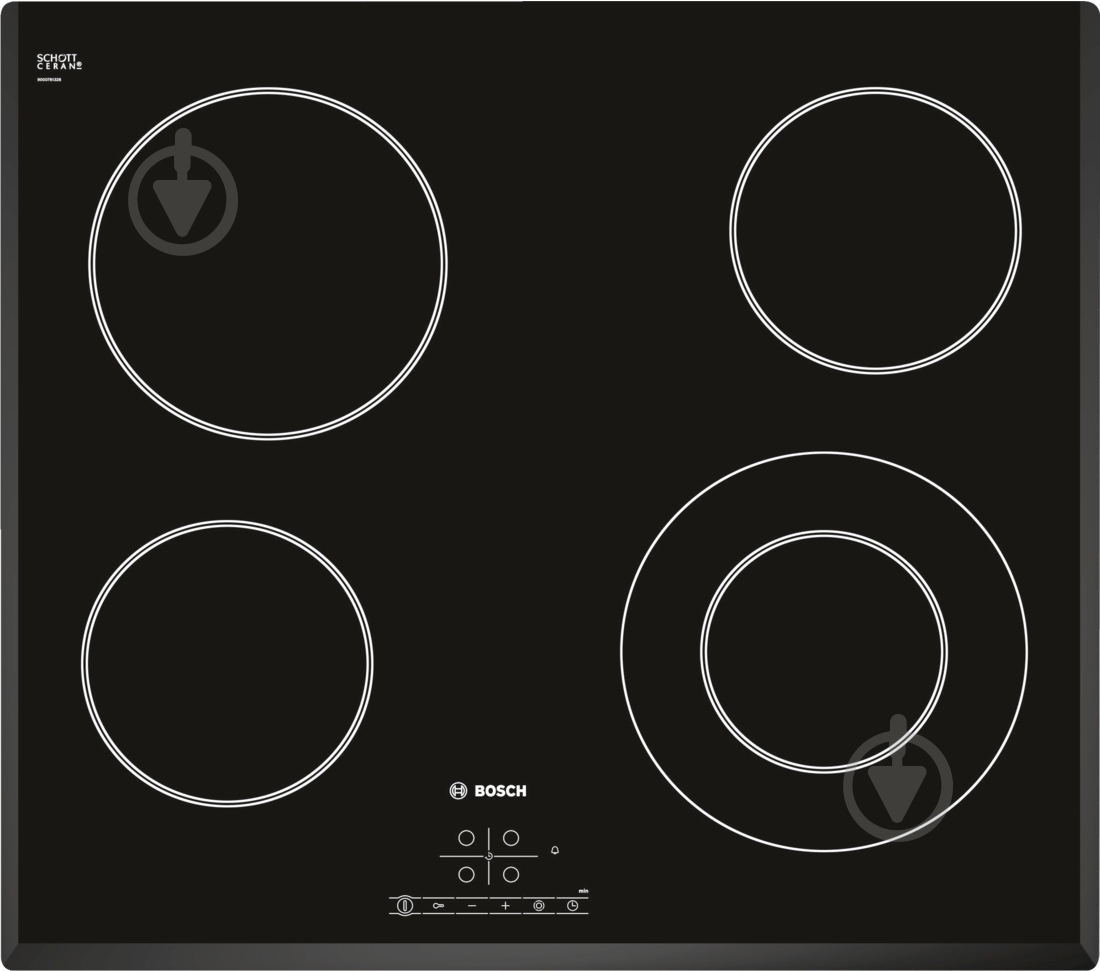 Варочная поверхность электрическая Bosch PKF 651B17E - фото 1 Варочная поверхность электрическая Bosch PKF 651B17E - фото 1