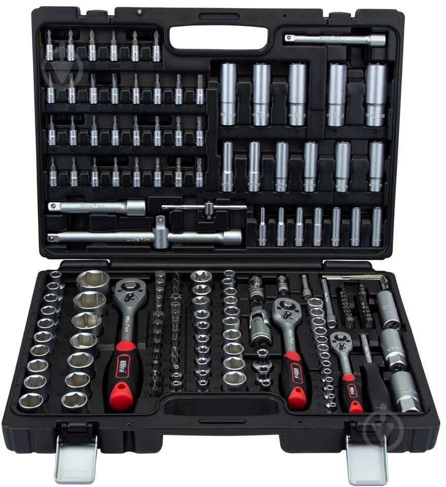 Набор насадок торцевых и биты Ultra CrV Taiwan 172 шт. 6003232 - фото 1 Набор насадок торцевых и биты Ultra CrV Taiwan 172 шт. 6003232 - фото 1