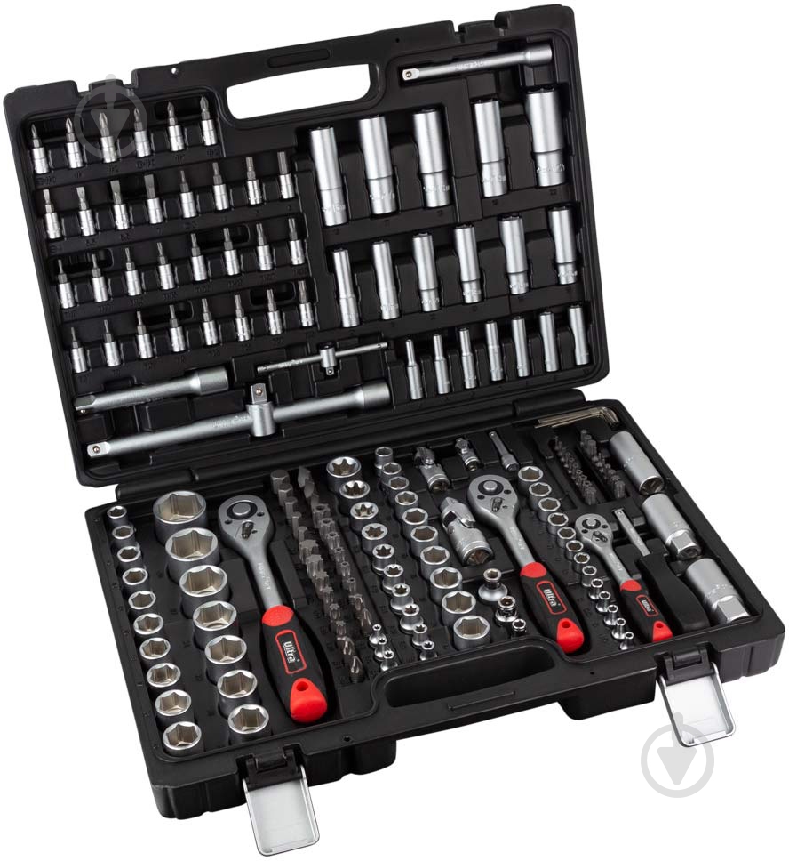 Набор насадок торцевых и биты Ultra CrV Taiwan 172 шт. 6003232 - фото 3 Набор насадок торцевых и биты Ultra CrV Taiwan 172 шт. 6003232 - фото 3