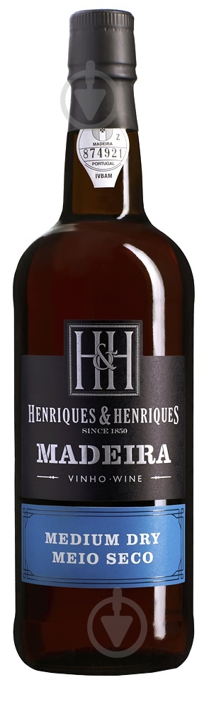 Вино Henriques & Henriques Мадера "Медиум Драй" 0,5 л - фото 1 Вино Henriques & Henriques Мадера "Медиум Драй" 0,5 л - фото 1