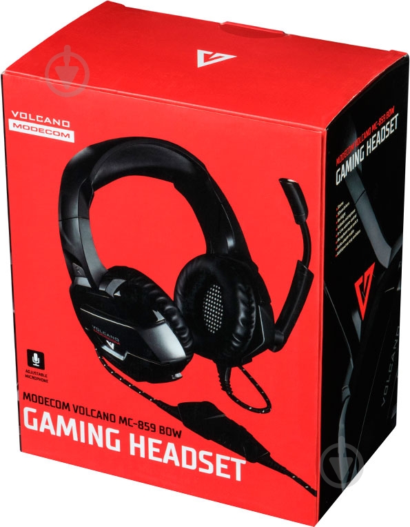 Гарнитура Modecom S-MC-859-BOW black Volcano Bow - фото 9