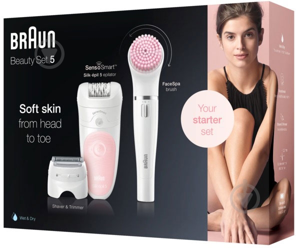 Епілятор Braun SES 5/895 BS - фото 3 Епілятор Braun SES 5/895 BS - фото 3