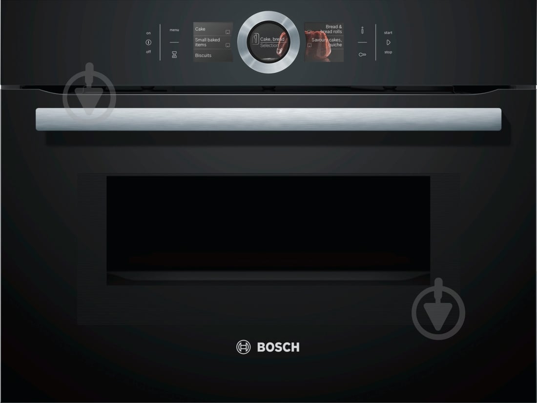 Духова шафа Bosch CMG 6764B1 з функцією мікрохвиль - фото 1 Духова шафа Bosch CMG 6764B1 з функцією мікрохвиль - фото 1