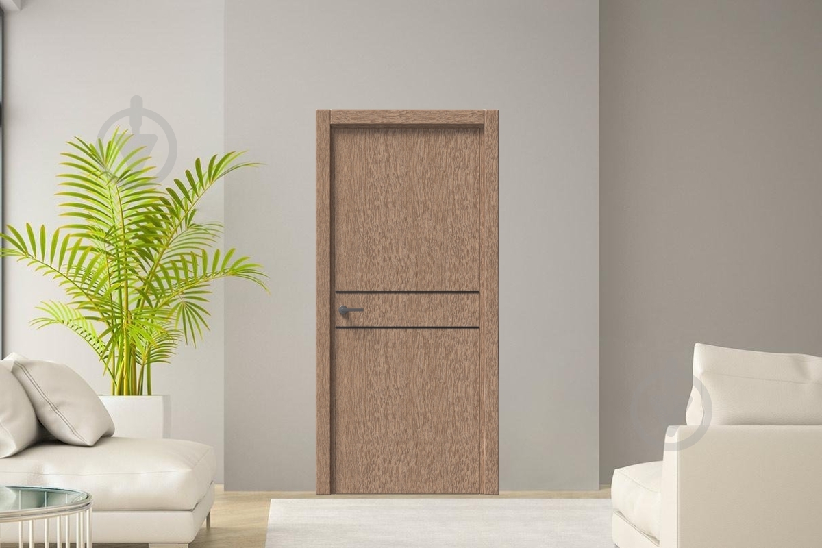 Дверное полотно IN WOOD ET-05 ПГ с черным молдингом и кромкой 800 мм рустик золотой - фото 2 Дверное полотно IN WOOD ET-05 ПГ с черным молдингом и кромкой 800 мм рустик золотой - фото 2