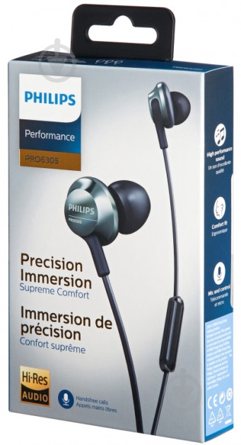 Наушники Philips black (PRO6305BK/00) - фото 3