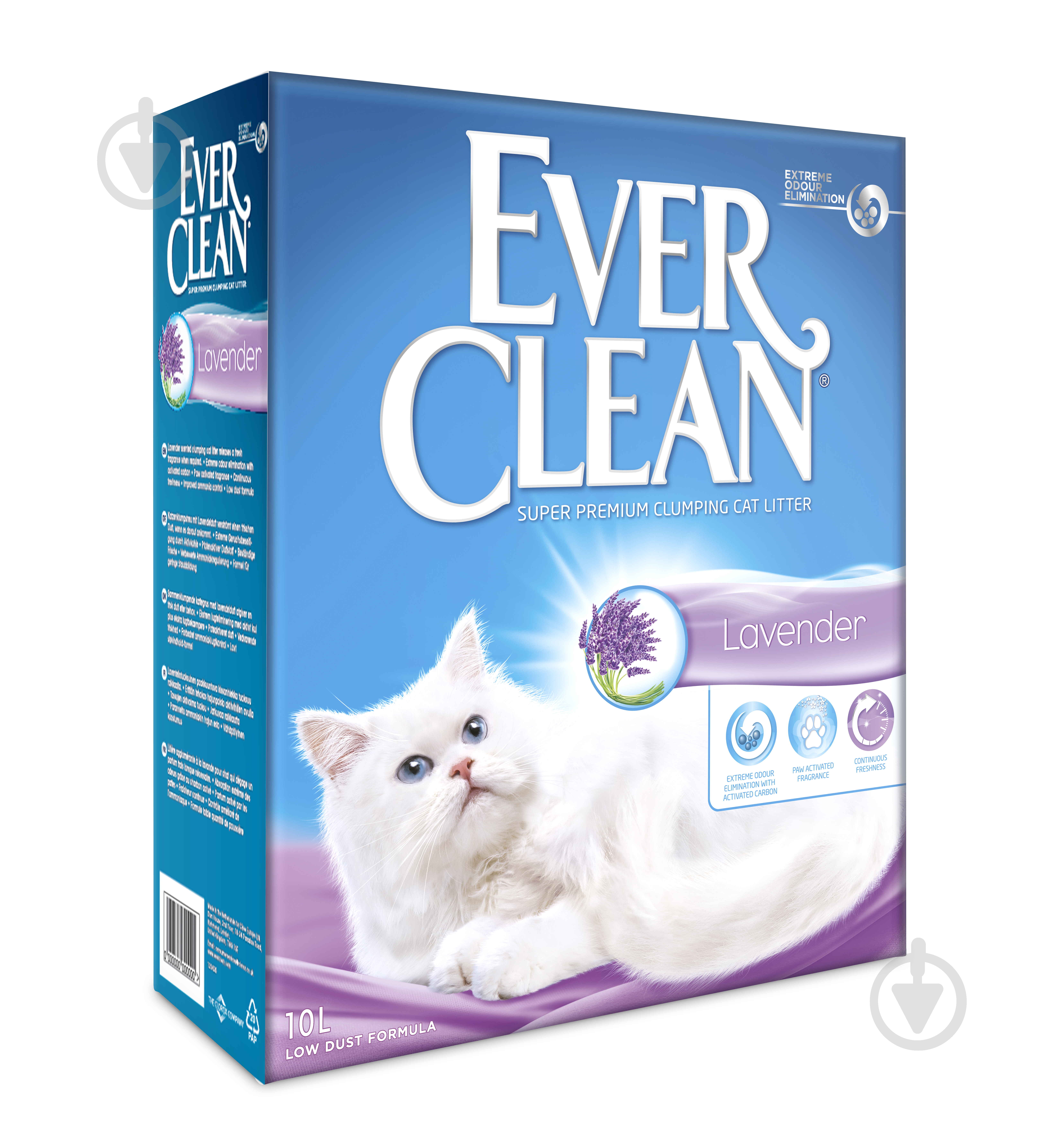 Наполнитель для кошачьего туалета Ever Clean Лаванда 10 л - фото 1 Наполнитель для кошачьего туалета Ever Clean Лаванда 10 л - фото 1