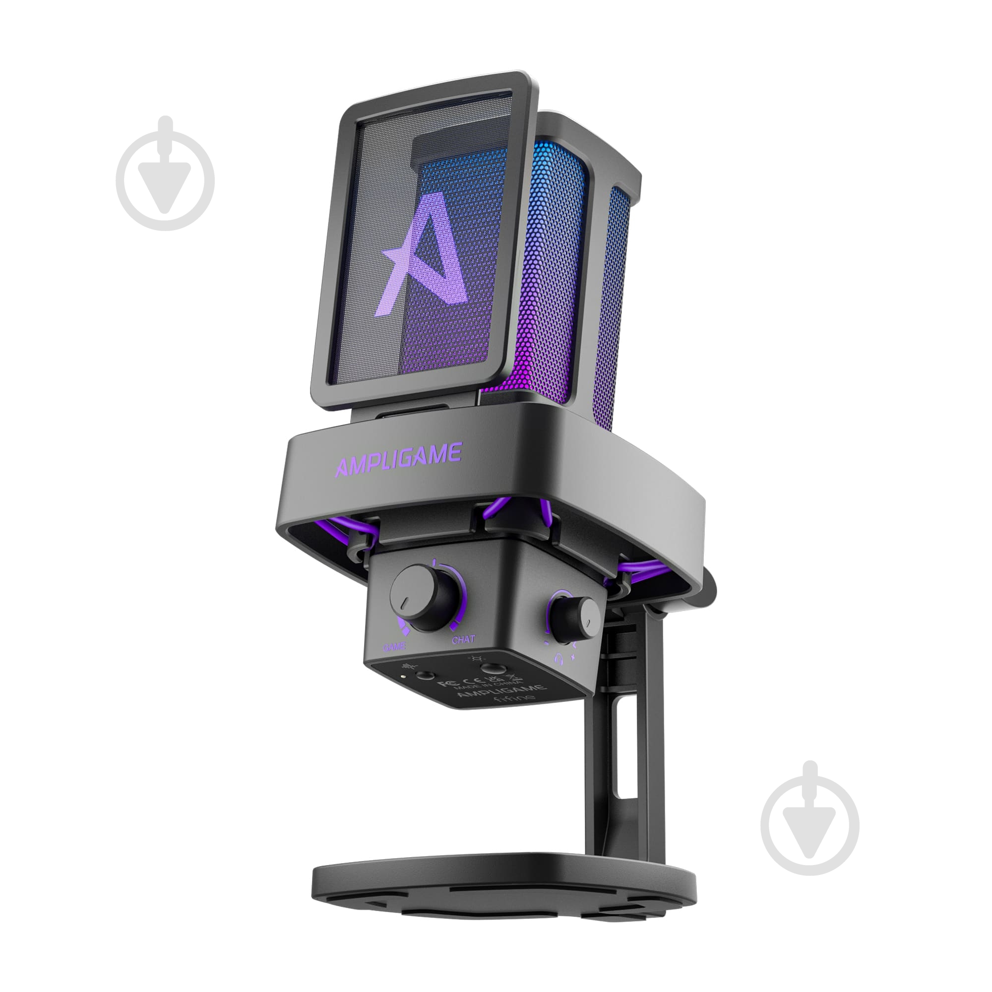 Мікрофон FIFINE Мікрофон конденсаторний Fifine Ampligame Q8PROW USB White (Q8PRO) - фото 4