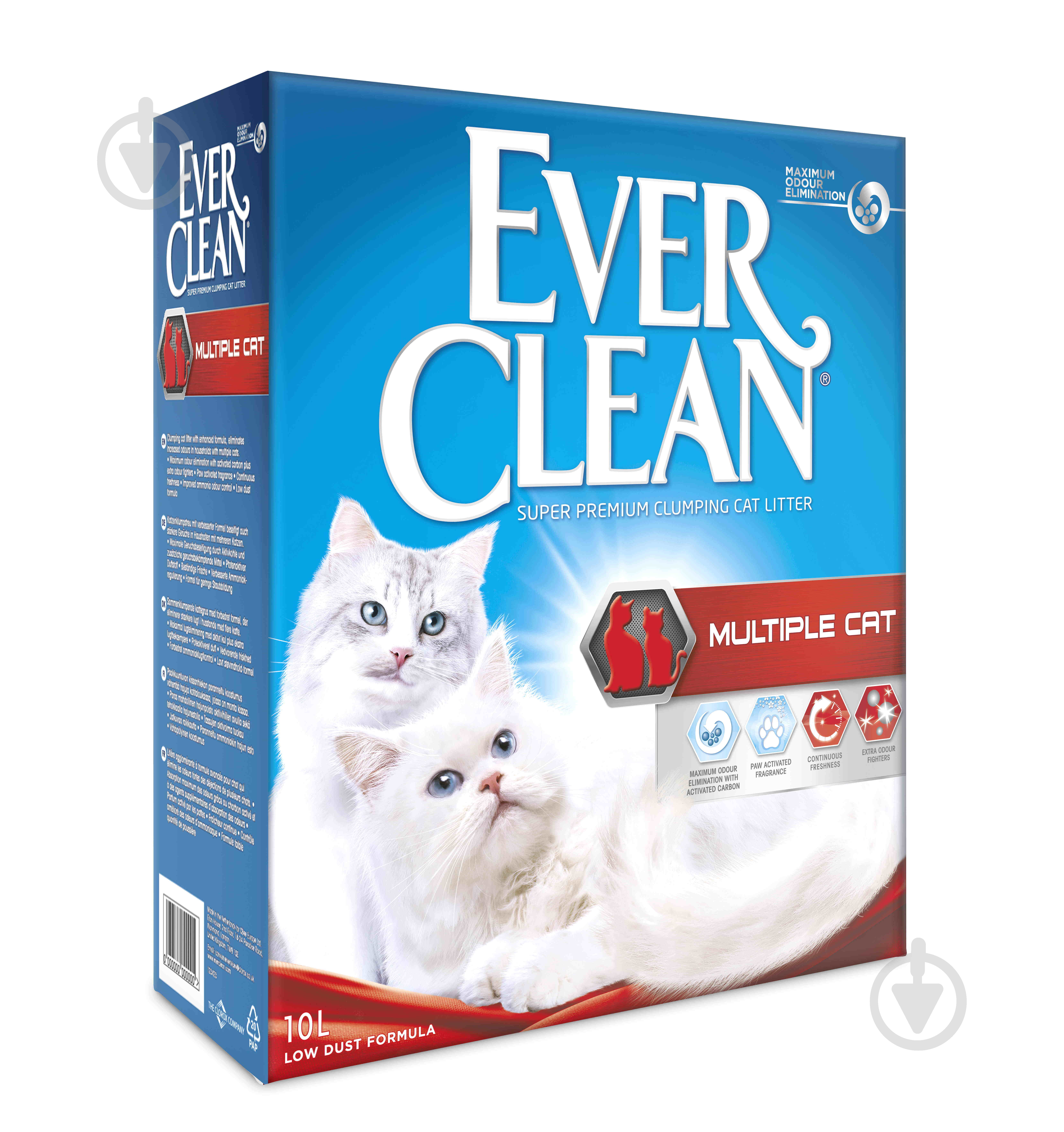 Наполнитель для кошачьего туалета Ever Clean Мультикет 10 л - фото 1 Наполнитель для кошачьего туалета Ever Clean Мультикет 10 л - фото 1