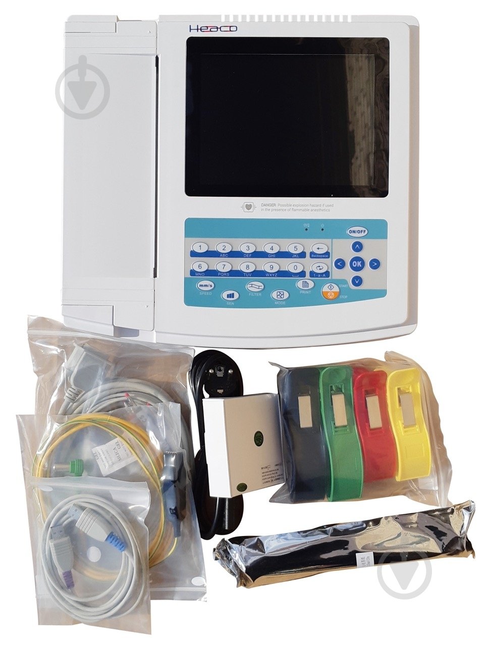 Електрокардіограф Heaco ECG1201 - фото 5 Електрокардіограф Heaco ECG1201 - фото 5