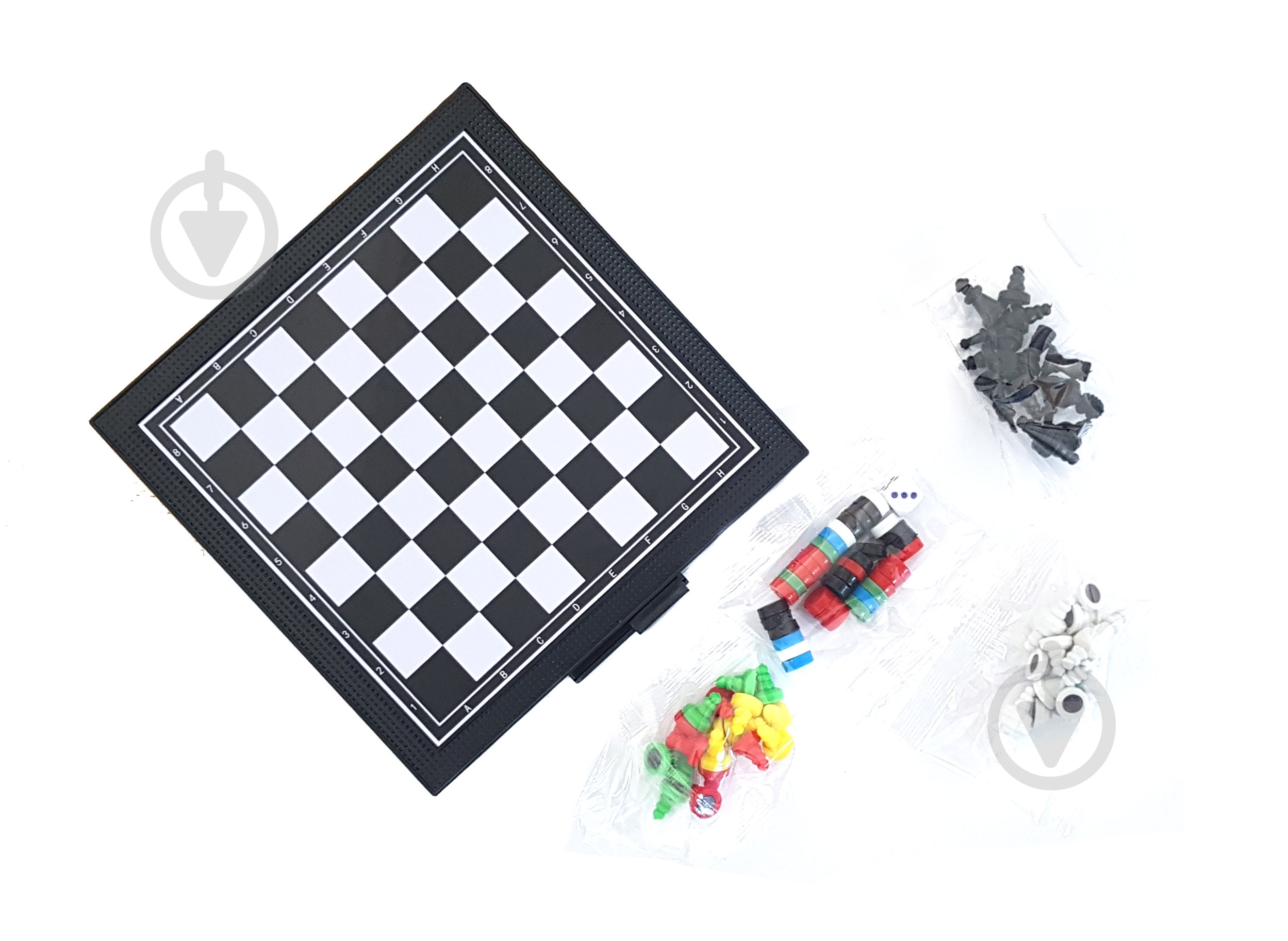 Игра настольная Qunxing Toys 5 в 1 S3304 - фото 2 Игра настольная Qunxing Toys 5 в 1 S3304 - фото 2
