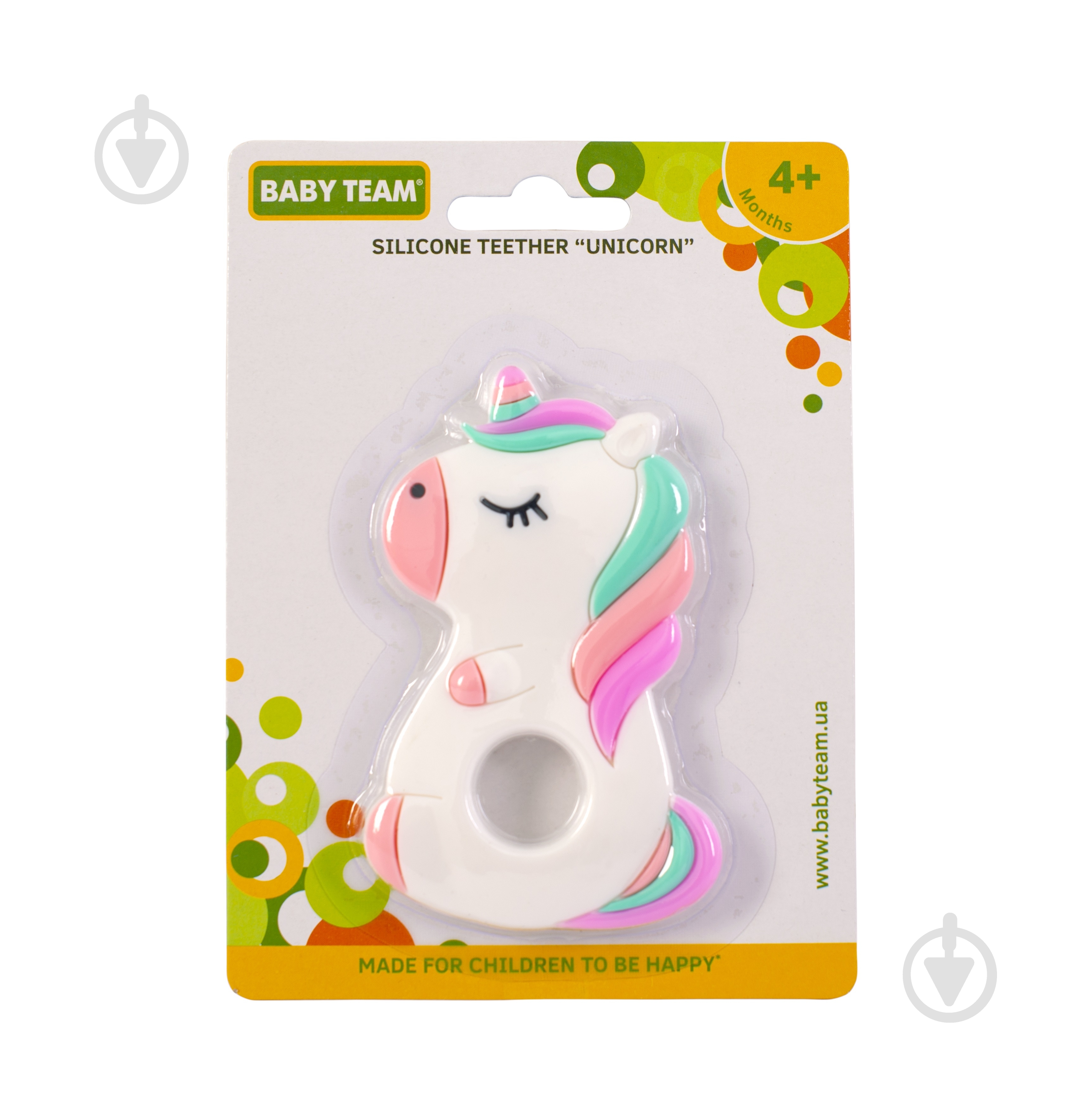 Прорезыватель Baby Team Единорог - фото 1