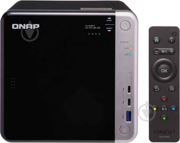 Сетевое хранилище QNAP TS-453BT3-8G - фото 1