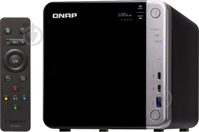 Сетевое хранилище QNAP TS-453BT3-8G - фото 7