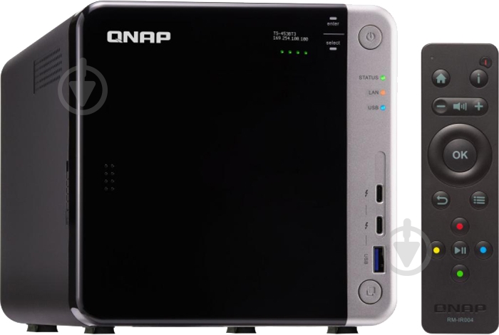 Сетевое хранилище QNAP TS-453BT3-8G - фото 6